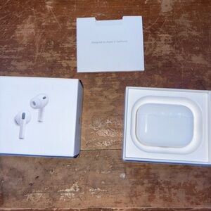 Apple White AirPods Pro with Charging Case and Box
